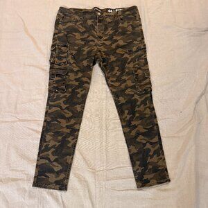 Camo Cargo Pants • Utility Streetwear • Serenede® Fit - Size 44